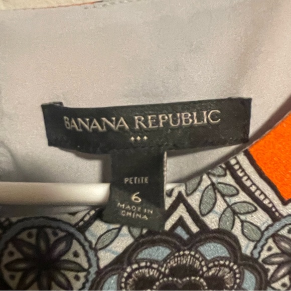 Banana Republic Patterned Top - Picture 2 of 3